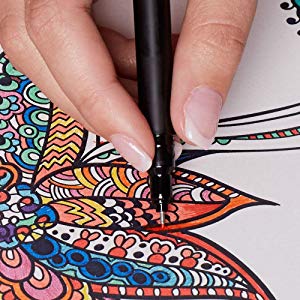 <b> No-Bleed Ink </b></br> Vibrant, specially designed ink won’t bleed through paper. The ink is also acid-free, quick-drying and resists water, fading and smearing for a lasting impact. 