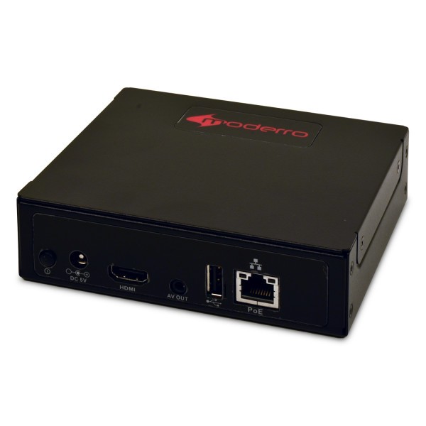 ViewSonic NMP012 Moderro Full HD 1080p Media Network Video Wall Player,  8GB, Linux