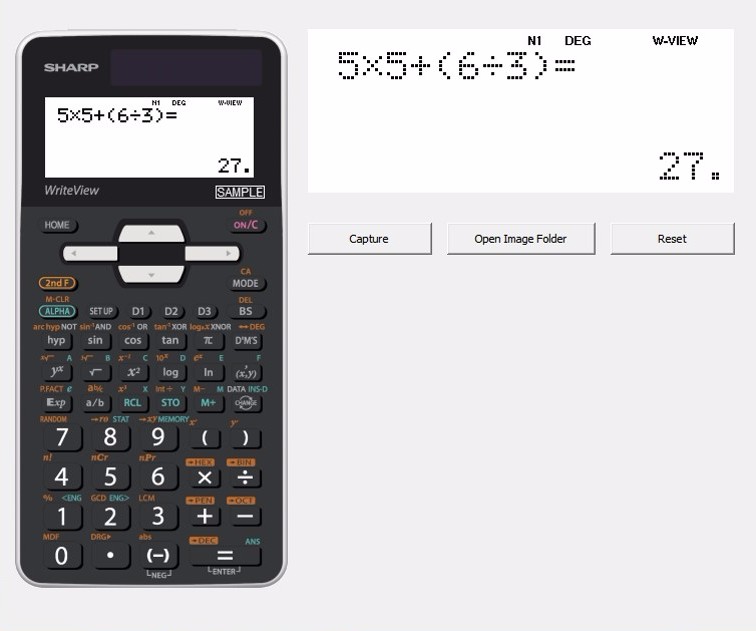 Sharp El-W535Tgbbl 16-Digit Scientific Calculator With Writeview 4 Line Display 