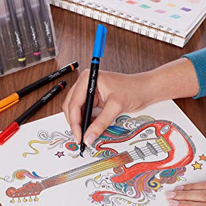 <b> Perfect for Adult Coloring </b></br> Beautiful colors and a design that's fine-tuned with artists in mind sparks your creative side and inspires you to fill in every detail of your adult coloring sheets. 