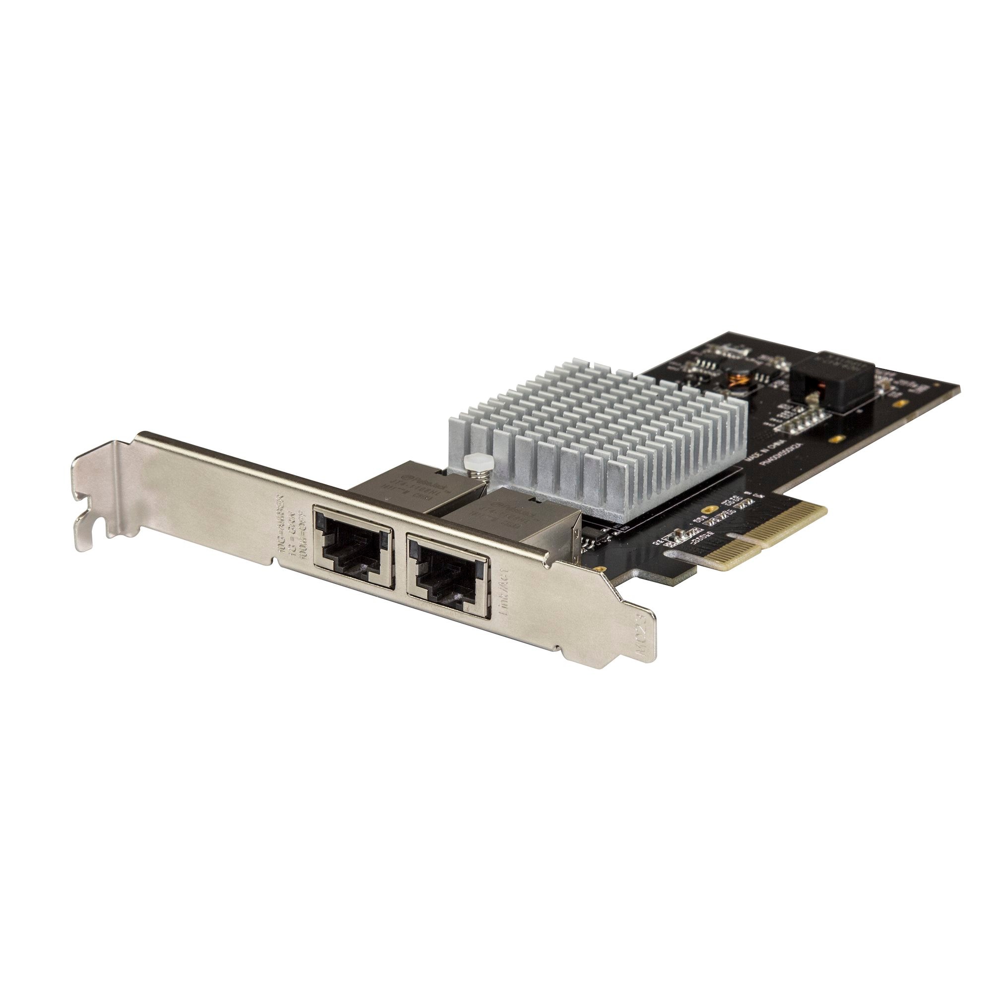 StarTech.com Dual Port 10G PCIe Network Adapter Card - Intel