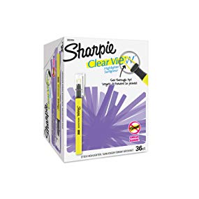  Sharpie Clear View Highlighter 
