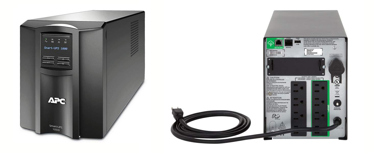 PROVANTAGE: APC SMT1000C Smart-UPS 1000VA LCD 120V with SmartConnect