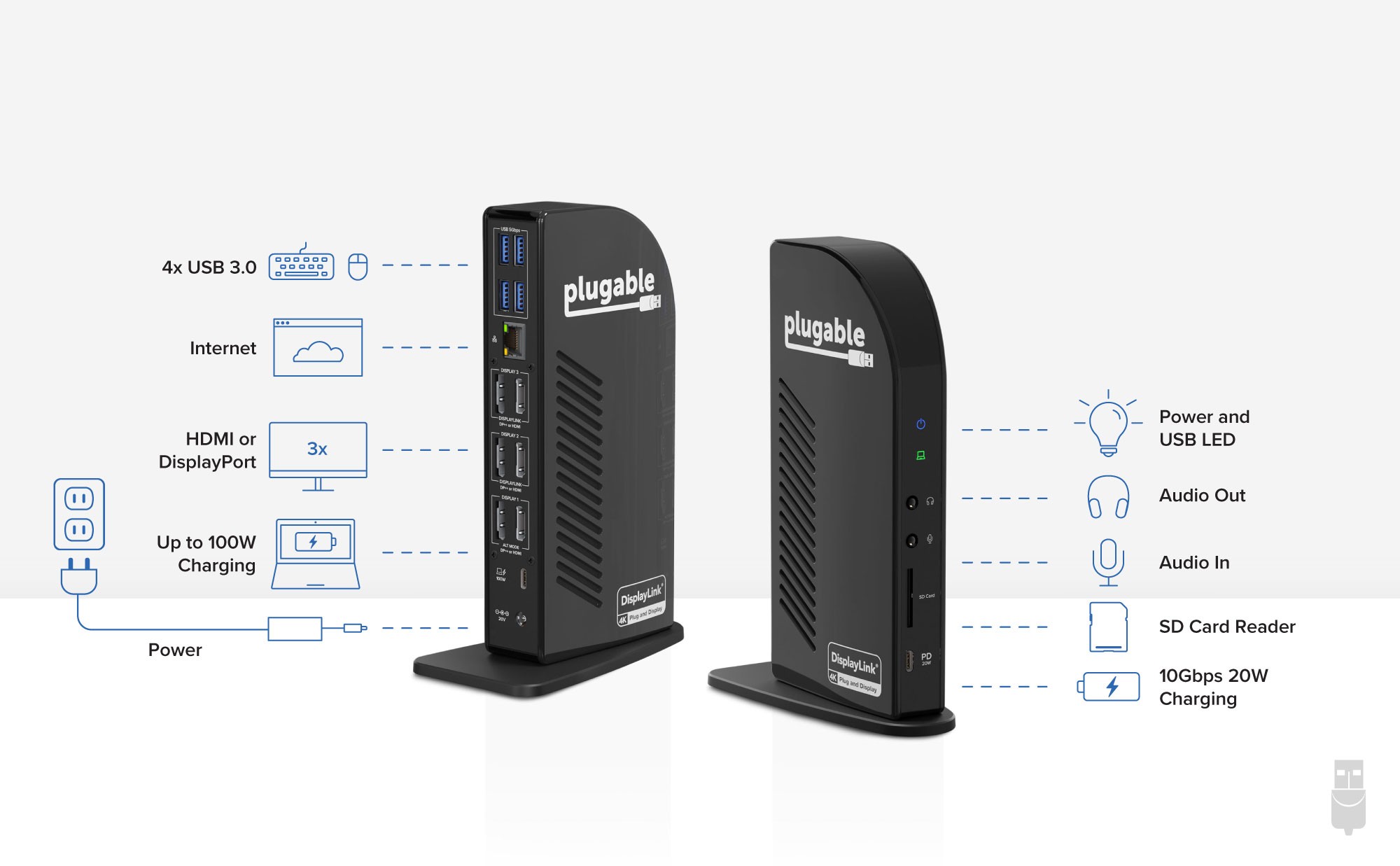 Plugable USB-C Dual 4K HDMI MST Display Adapter – Plugable Technologies