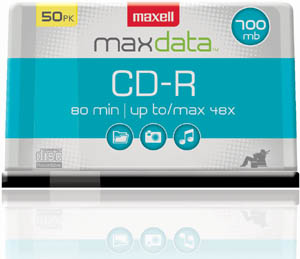 CD-R700MB / 80 MIN DISC 50PK SPINDLE
