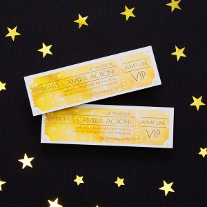 Strong perforations on the stubs ensure they stay attached until the event