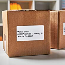 

DYMO LabelWriter shipping labels feature clear, legible text to ensure accurate delivery whether you have a home business or large shipping operation. Suitable for printing bar codes, tracking labels, and much, much more.
