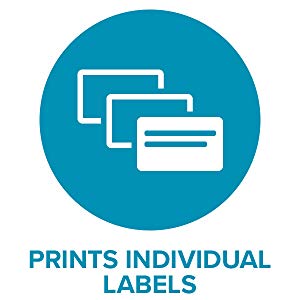 

Saving you both time and money, the pre-sized and cut labels make it easy to print one perfectly sized label or hundreds – no more label waste and annoying label sheets that constantly jam!
