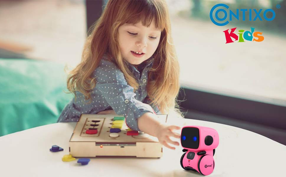 contixo interactive talking kids robot