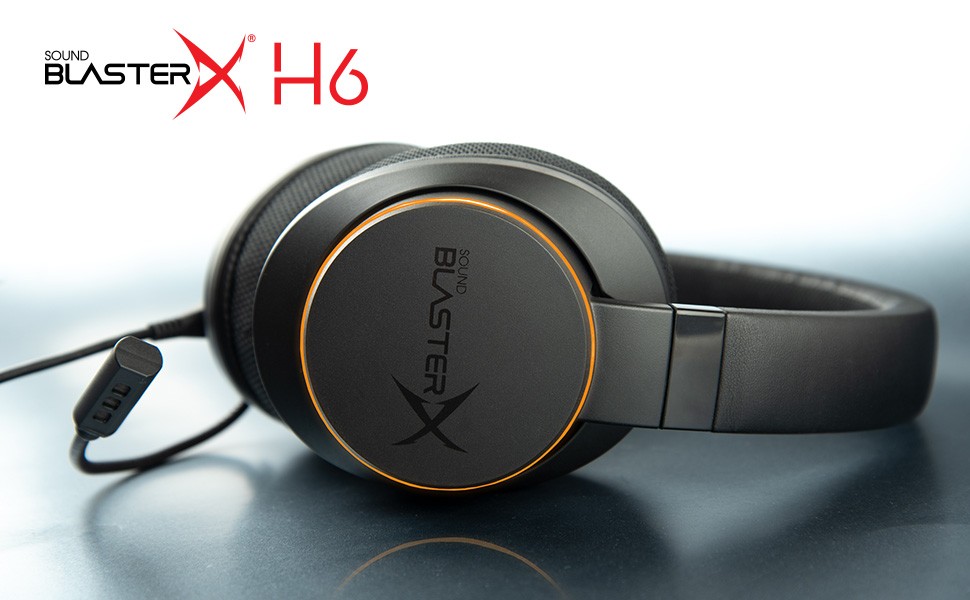 Creative Sound BlasterX H6 Headset 70GH039000000 Tech-America