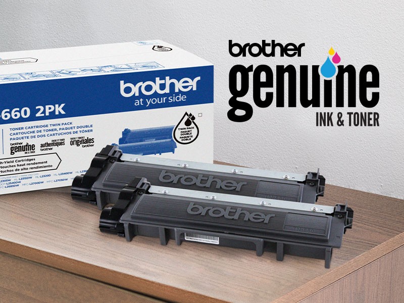 Brother TN660 (Double Yield 5,200 Pages)