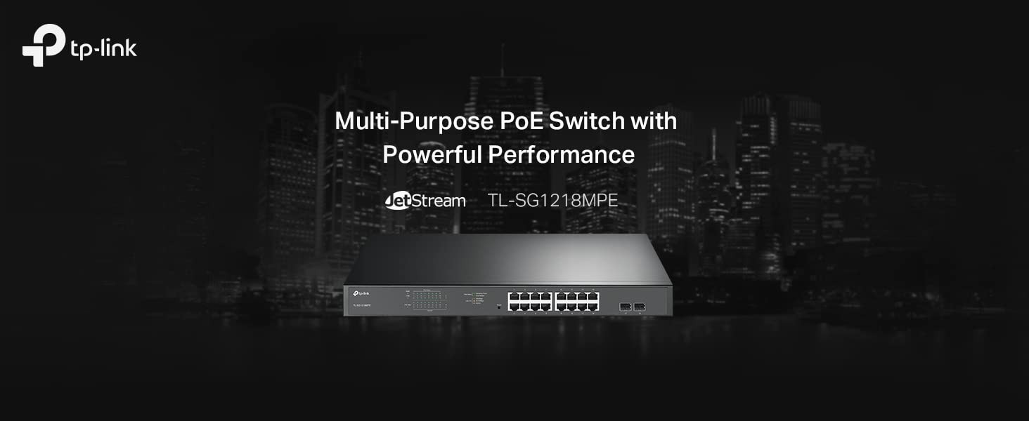 Switch TP-Link TL-SG1218MP 18 ports Gigabit rackable avec 16 PoE+ -  DistriComputer