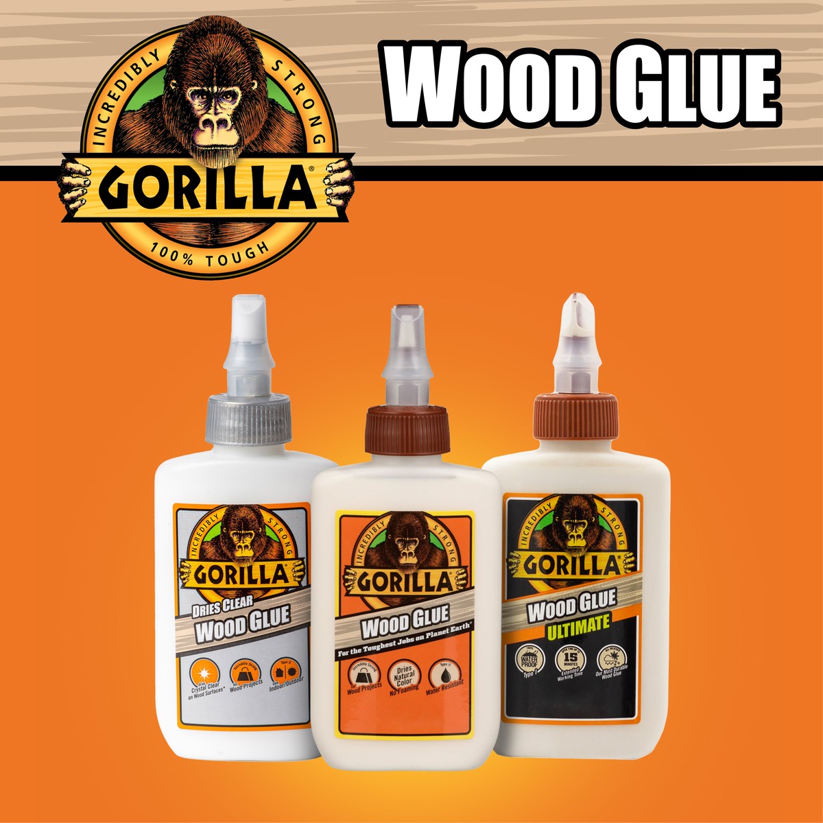 Gorilla Wood Glue - 4 oz - 1 Each - Off White - Lewisburg Industrial and  Welding