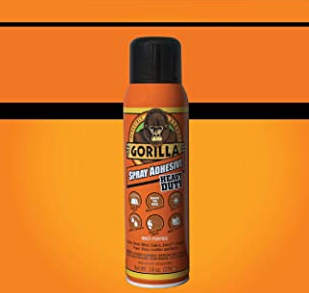 Gorilla Spray Adhesive - 14 oz - 1 Each - ClearGOR6301502, GOR 6301502 -  Office Supply Hut