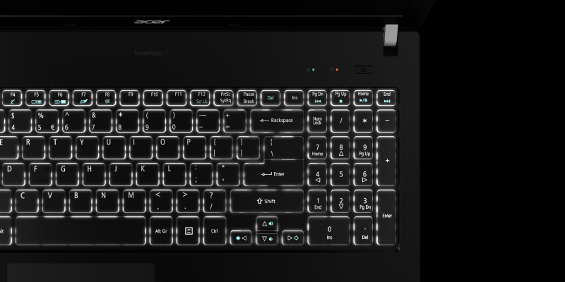TravelMate P6 CH - Backlit Keyboard