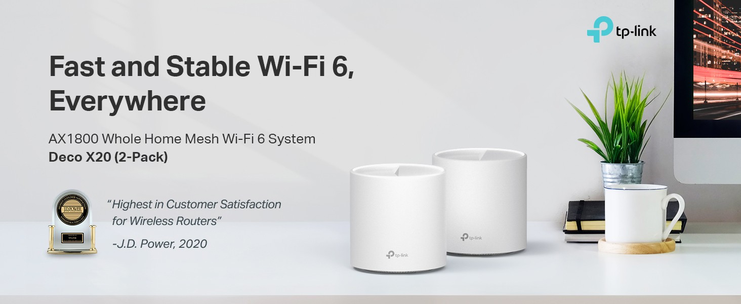 TP-Link Deco X20 AX1800 Whole Home Mesh Wi-Fi 6 System Review