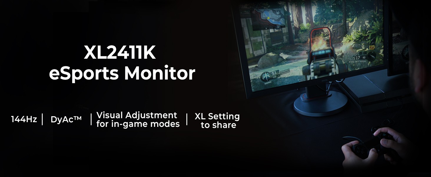 Monitor Benq Zowie 24 Xl2411k 144Hz 1ms - Clones y Periféricos