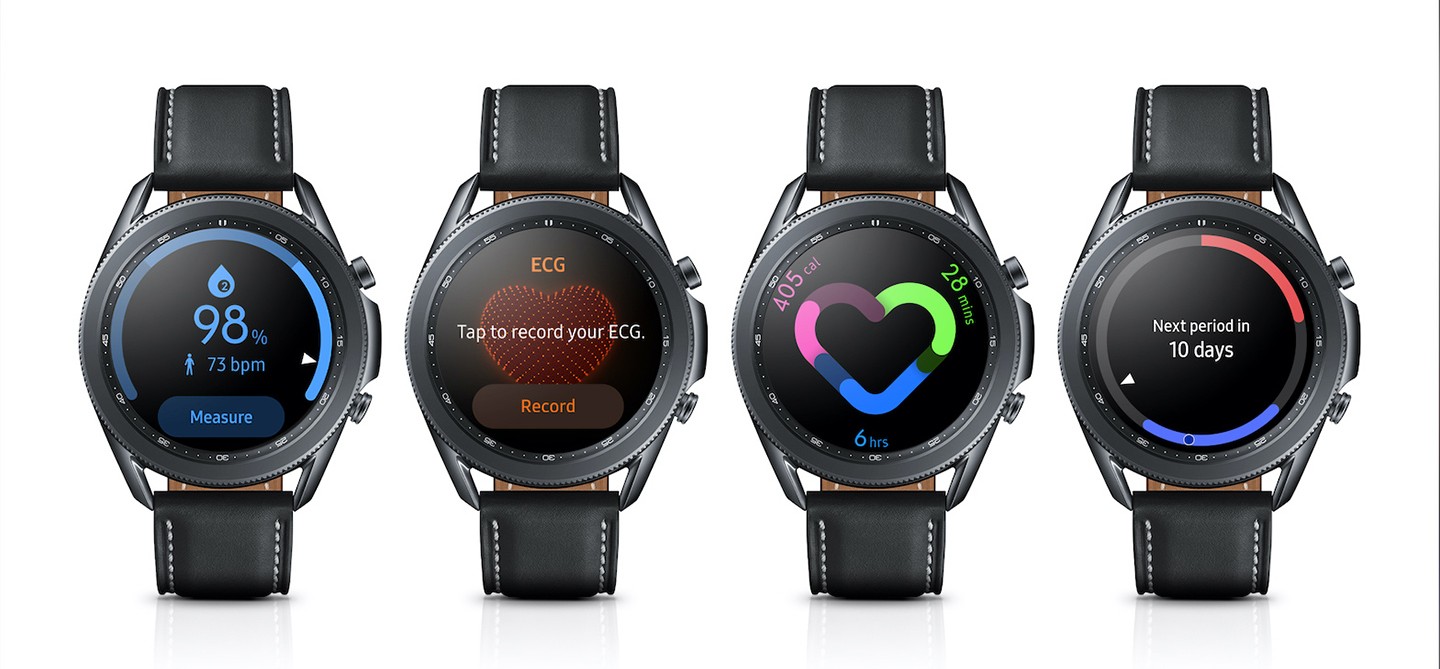 Samsung Galaxy Watch 3 45mm SM-R845FZKAINS (LTE, Bluetooth,Wi-Fi, GPS)  Smart Watch : : Electronics