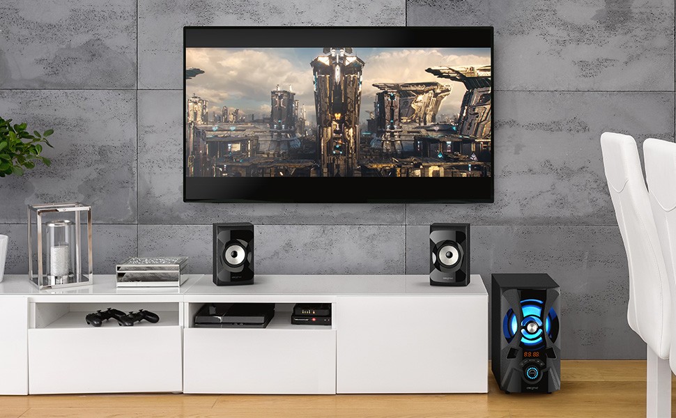 Creative 2.1 home hot sale theater with bluetooth