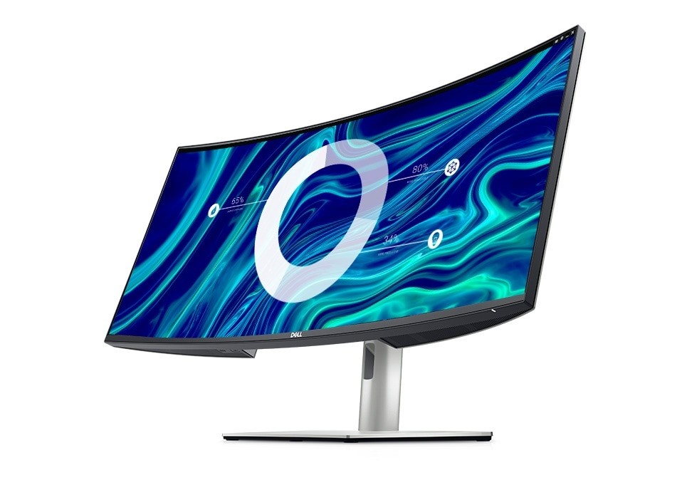 dell ultrasharp u3421we led monitor curved 34.1