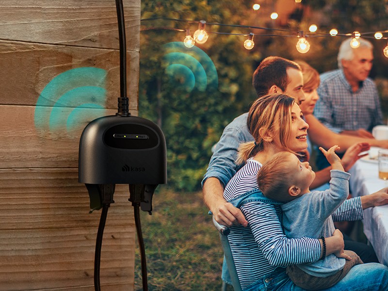 PROVANTAGE: TP-LINK EP40 Kasa Smart Wi-Fi Outdoor Plug