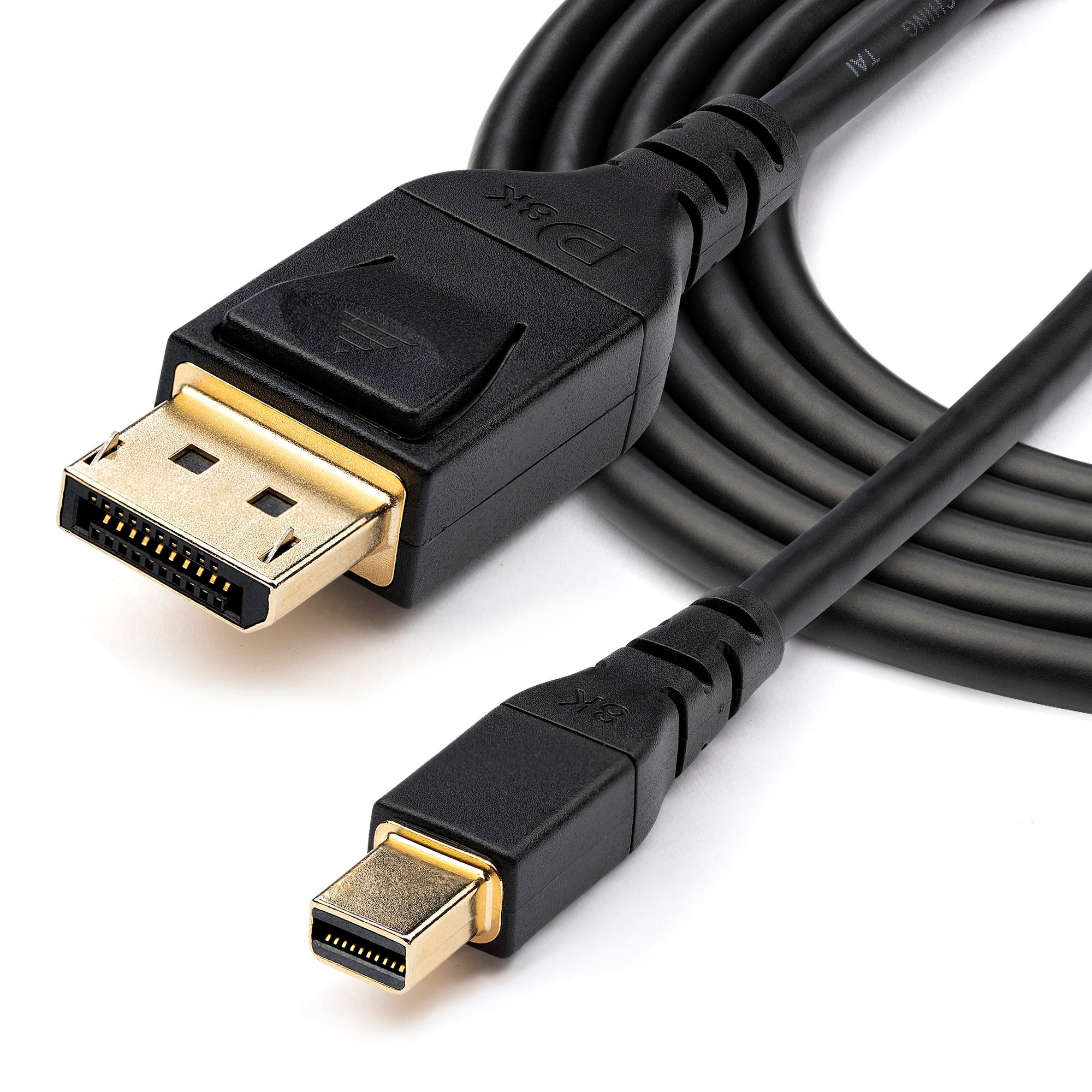 StarTech.com 10ft (3m) DisplayPort to HDMI Cable - 4K 30Hz - DisplayPort to  HDMI Adapter Cable - DP 1.2 to HDMI Monitor Cable Converter - Latching DP