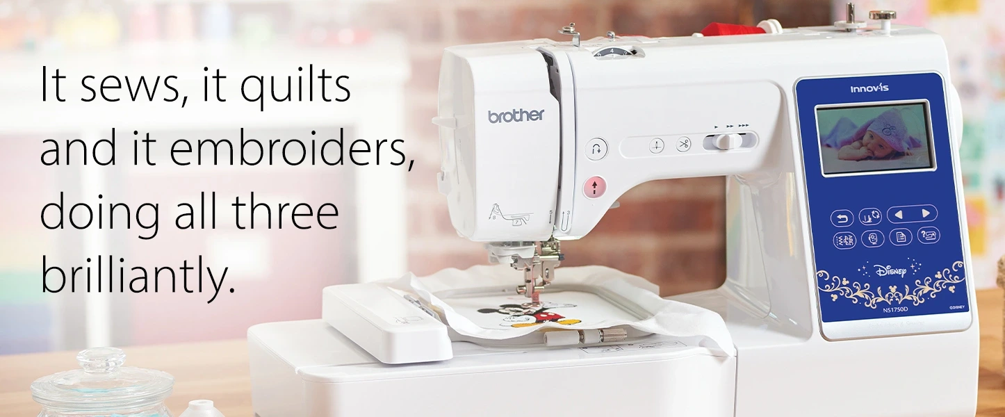 Brother Innov-is NS1750D Sewing and Embroidery Machine 