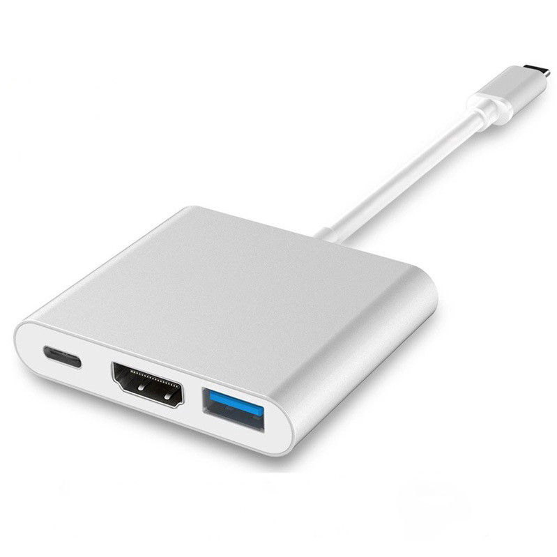 j5create USB-C to 4-Port HDMI Multi-Monitor Adapter - Micro Center