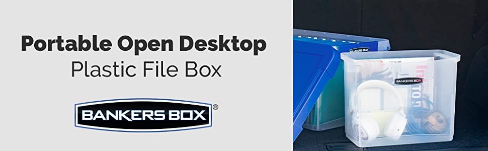 PC/タブレット PC周辺機器 FEL0086401 - Bankers Box Open Desktop Storage Bin - Desktop 