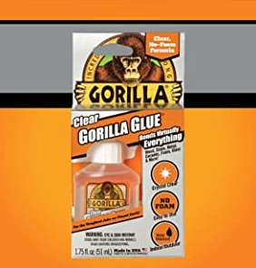 Gorilla Clear Glue - 1.75 fl oz - 1 Each - Clear - Filo CleanTech