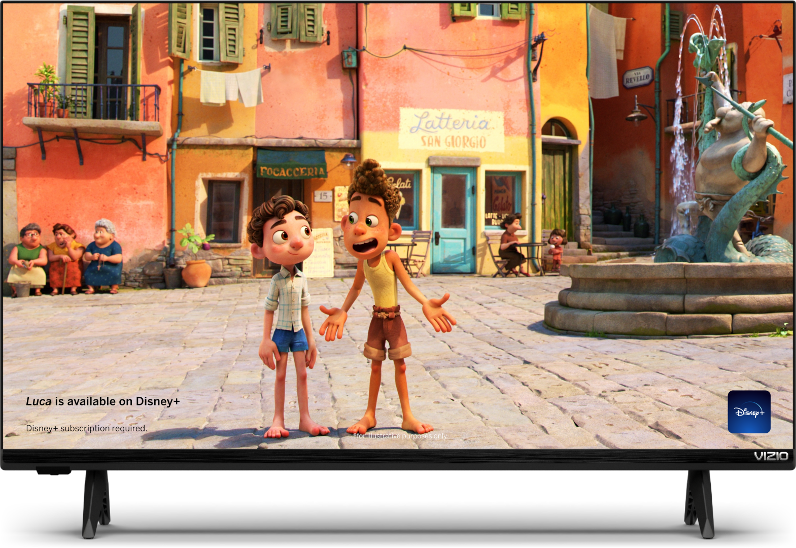 T.V Vizio D24F-J09 24-Inch Widescreen Full HD Smart LED TV - 1920 x