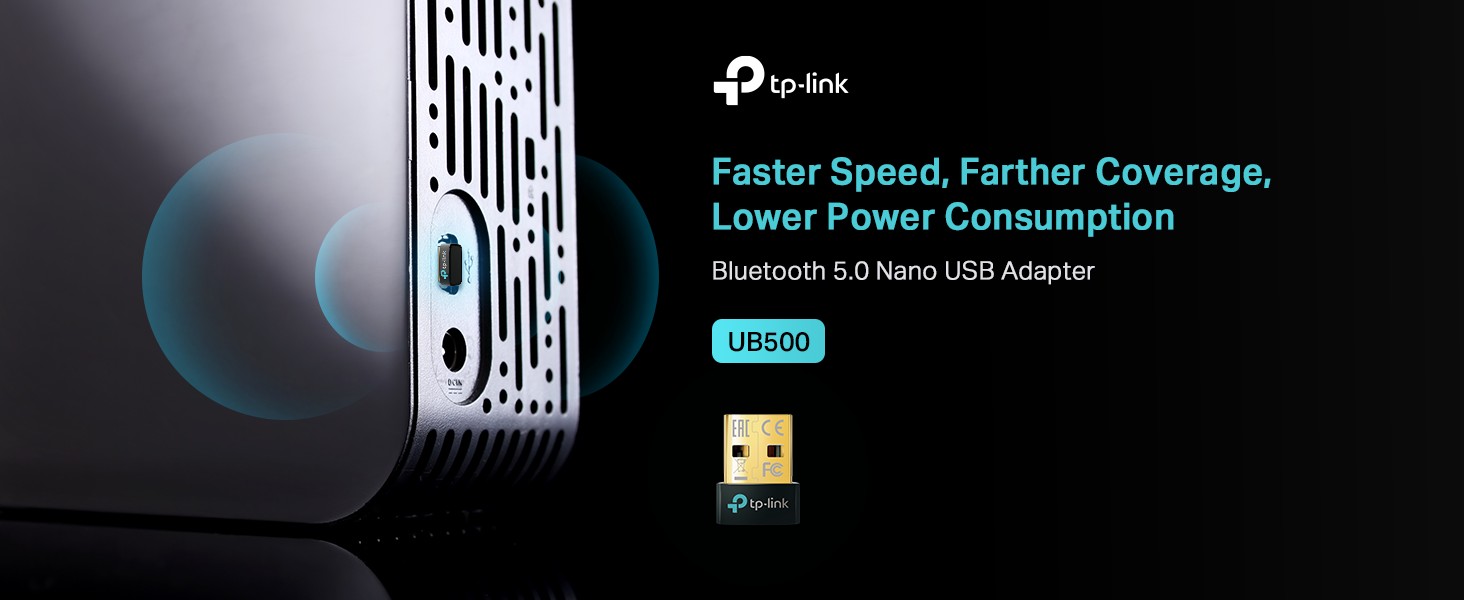  TP-Link UB500 Adaptador Nano USB2.0 Bluetooth 5.0 : Electronics