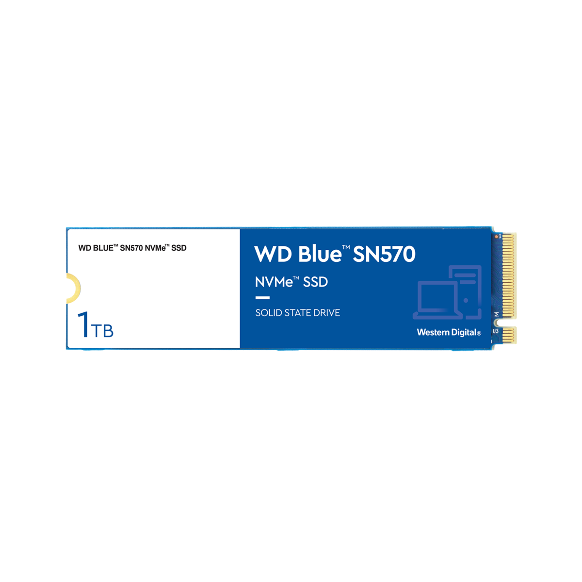 Western Digital WD Blue SN570 NVMe M.2 2280 1TB PCI-Express 3.0 x4, NVMe TLC Solid Drive (SSD) WDS100T3B0C Internal SSDs Newegg.com