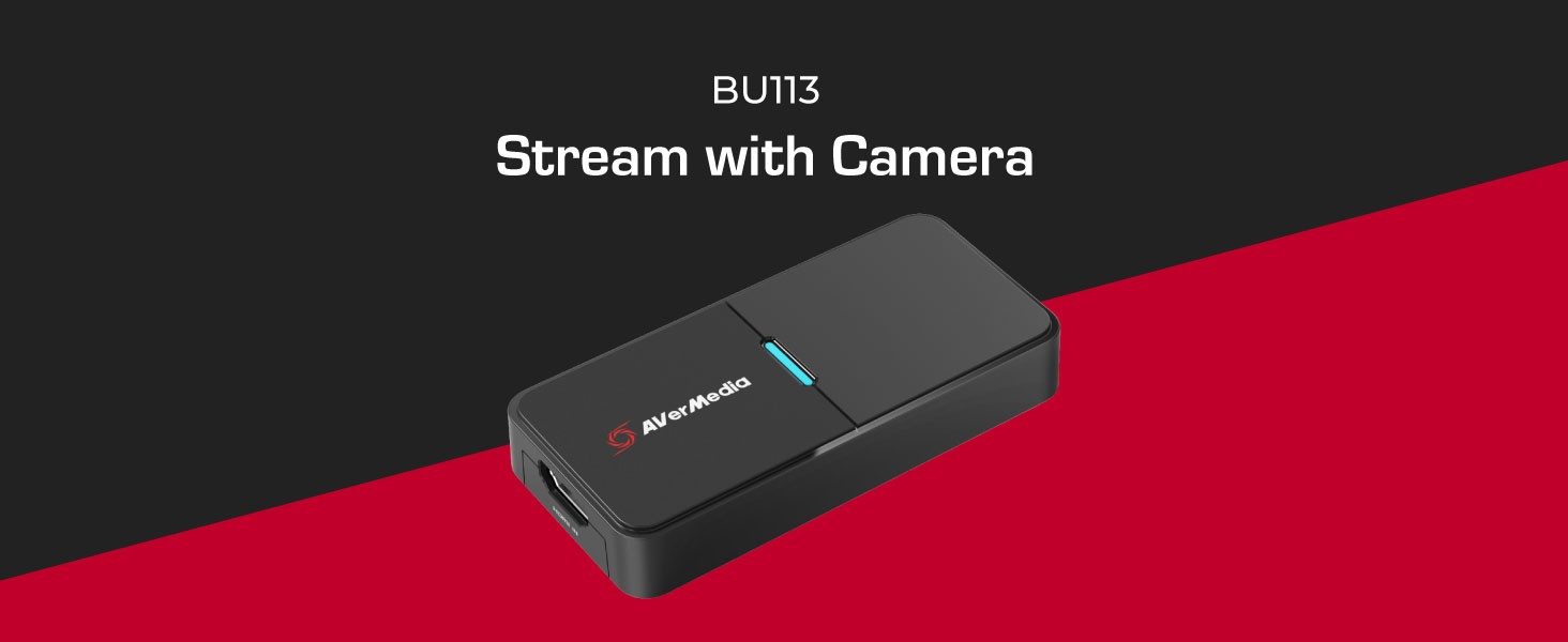 AVerMedia BU113 Live Streamer CAP 4K Video Capturing Device, USB & H