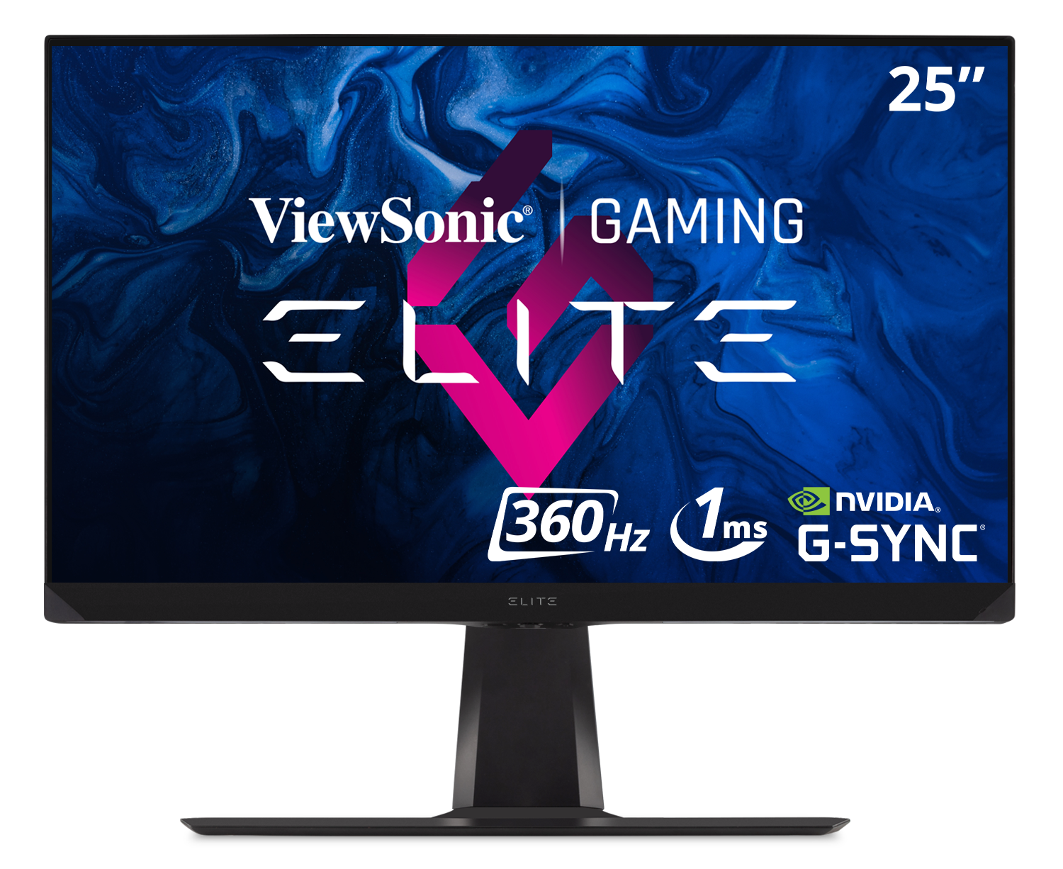 ViewSonic XG251G 25 IPS Gaming Monitor 360Hz 1ms G Sync RGB