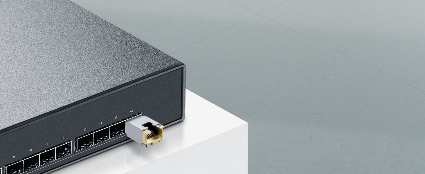 TP-Link TL-SM5310-T 10GBase-T RJ45 SFP+ Module, 2-Year Limited Warrant ...