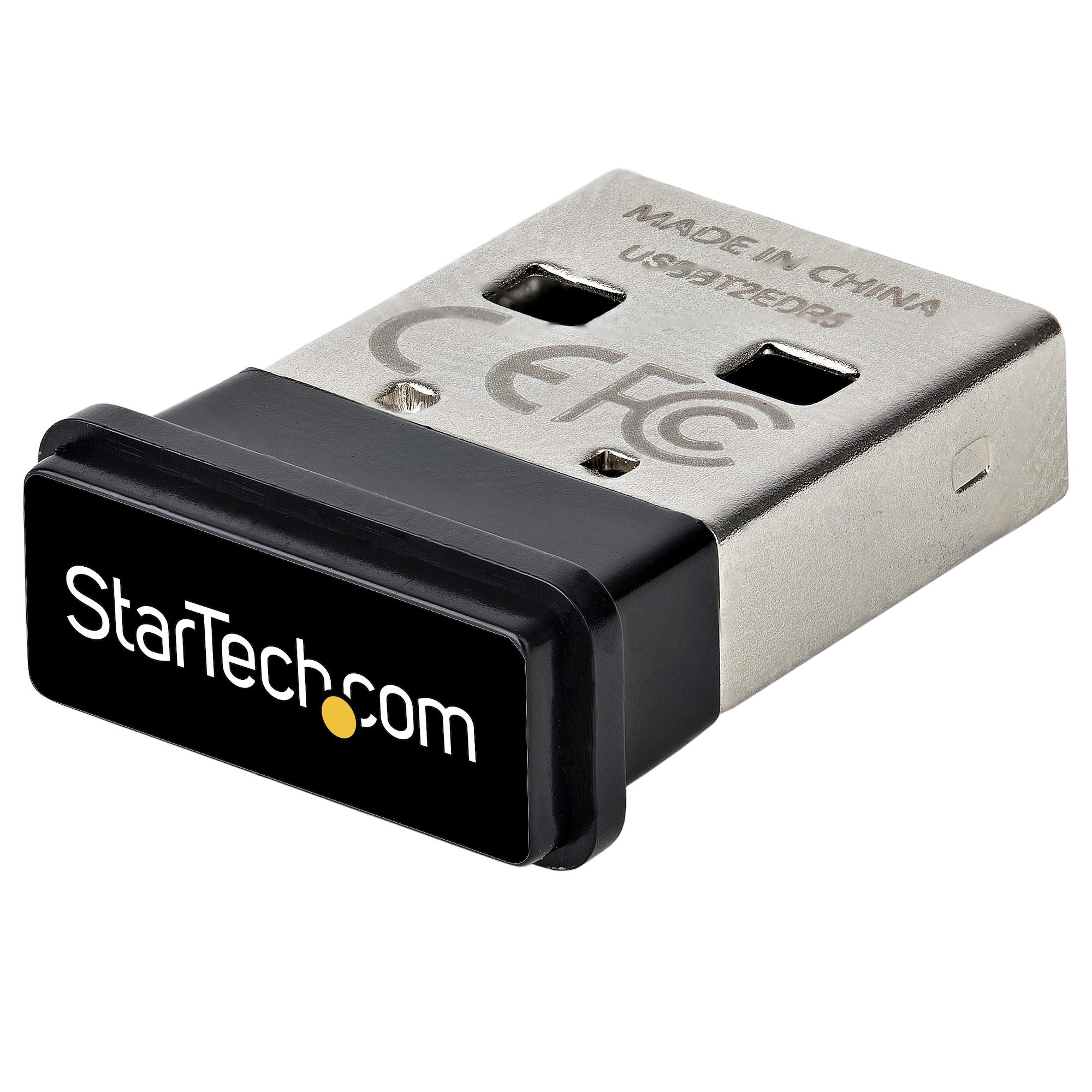 StarTech.com Bluetooth 5.0 Adapter, USB Bluetooth Dongle Receiver for PC/Laptop, Range 33ft/10m - Add functionality/replace a broken built-in Bluetooth radio using this USB Dongle - Use this USB Bluetooth adapter for data transfer/audio ...