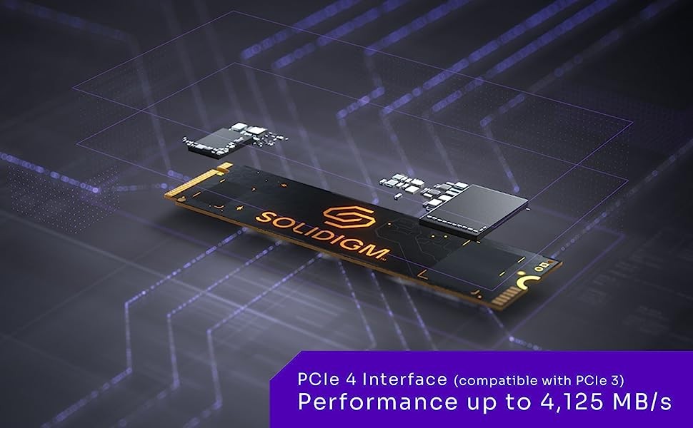 Solidigm P41 Plus 1TB M.2 2280 PCIe 4.0 NVMe Gen4 Internal Solid State  Drive (SSD) SSDPFKNU010TZX1