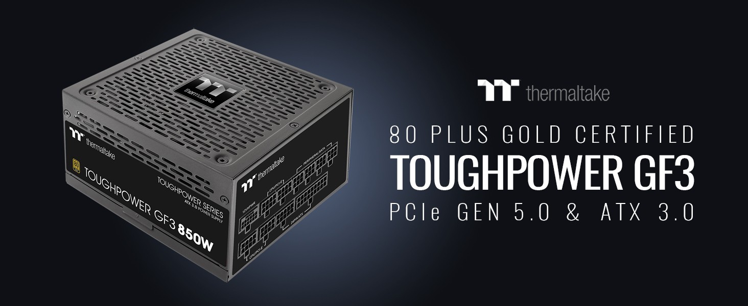Thermaltake Toughpower GF3 1650W, ATX 3.0 Standard, PCIe Gen.5