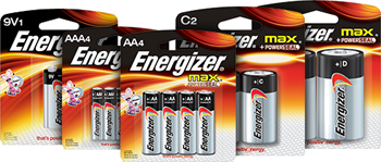 Energizer MAX® Alkaline Batteries