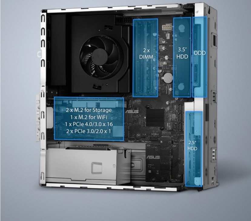 PROVANTAGE: Asus D500SD-XH502 Asus Sy D500SD-XH502 CI5-12400 8GB