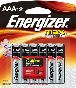 Energizer MAX® AAA Batteries