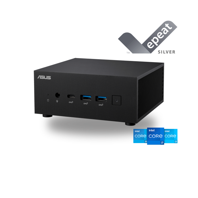 ASUS ExpertCenter PN64 Mini PC Barebone with Intel 13th gen Core i5-13500H  (up to 4.7GHz), Quad-4K displays, dual channel DDR5 RAM, dual storage