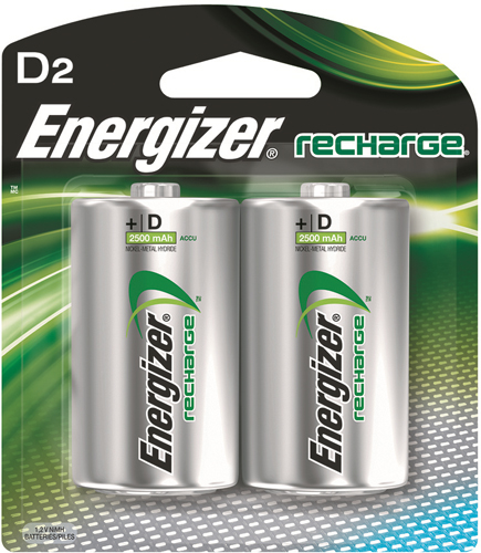 Energizer Recharge® C Rechargeable Batteries