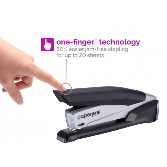 80% Easier Stapling
with One-Finger Technnology