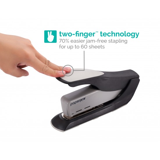 70% Easier Stapling with Two-Finger Technology