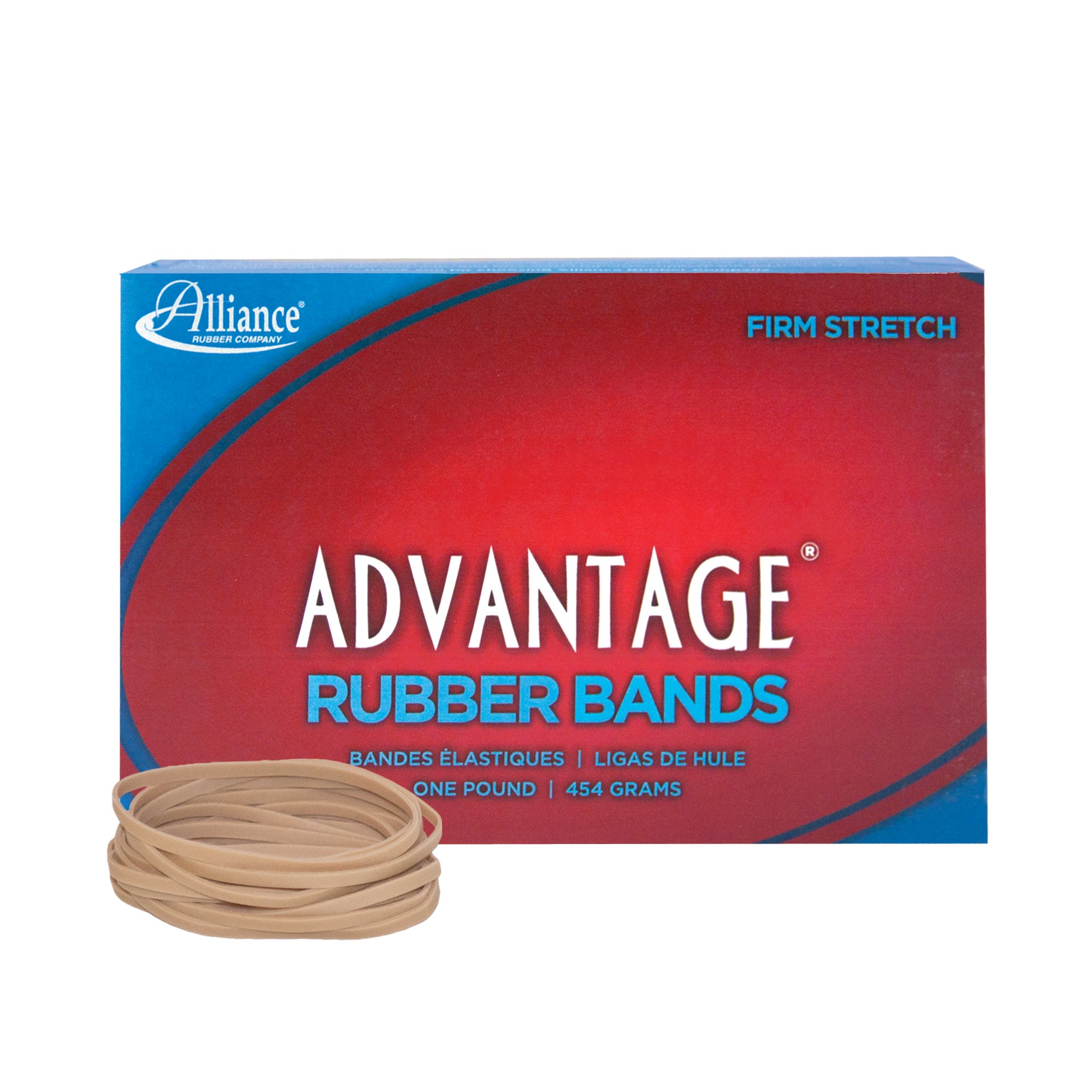 Alliance Rubber SuperSize Bands - Size: Large - 12 Length x 0.3 Width -  Reusable, Heavy Duty, Environmentally Friendly, Elastic, Strong,  Stretchable - 18 / Pack - Latex - Red