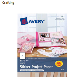 Its never been easier to make your own stickers, magnets, t-shirts and labels for all your personal creations. Just customize and print with free templates and designs at avery.com/print. Perfect for scrapbooking, party favors, gifts and more.

