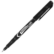 Avery Marks A Lot Permanent Markers, Pen-Style Size, Ultra Fine Tip, 3  Black Markers (09230)