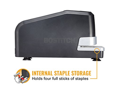 <p><b>Internal Staple Storage</b></p><p></br>Conveniently built into the stapler is a compartment to keep four extra staple strips handy for a quick reload when needed.</p>